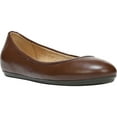 thumbnail image 1 of Naturalizer Womens Brittany Leather Closed Toe Slide Flats, 1 of 5