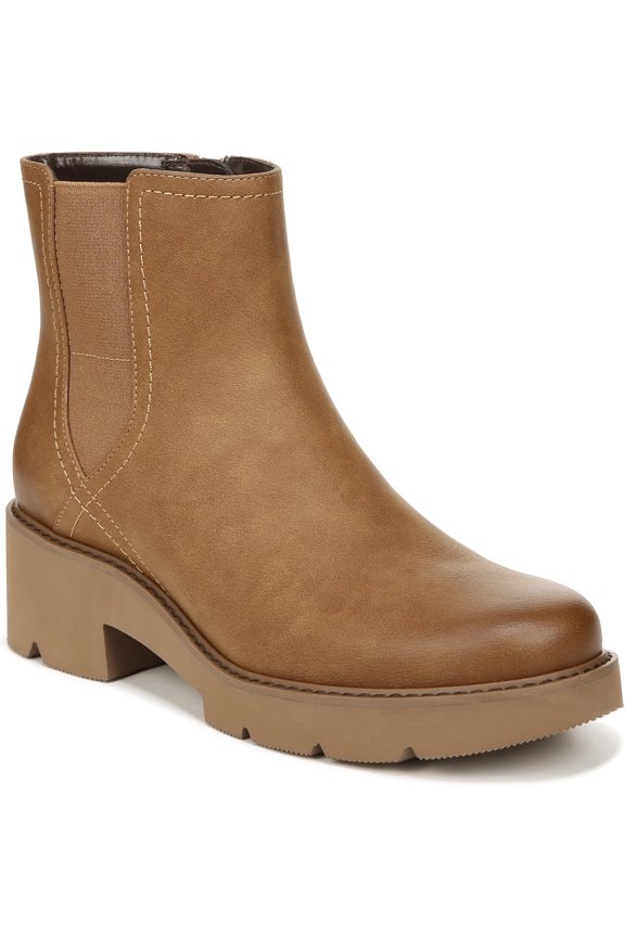 Womens Cade Lug Sole Ankle Boot Chestnut Brown 5M