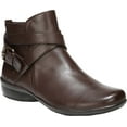 thumbnail image 1 of Naturalizer Womens Cassandra Buckle Padded Insole Booties Brown Size 9 M, 1 of 6