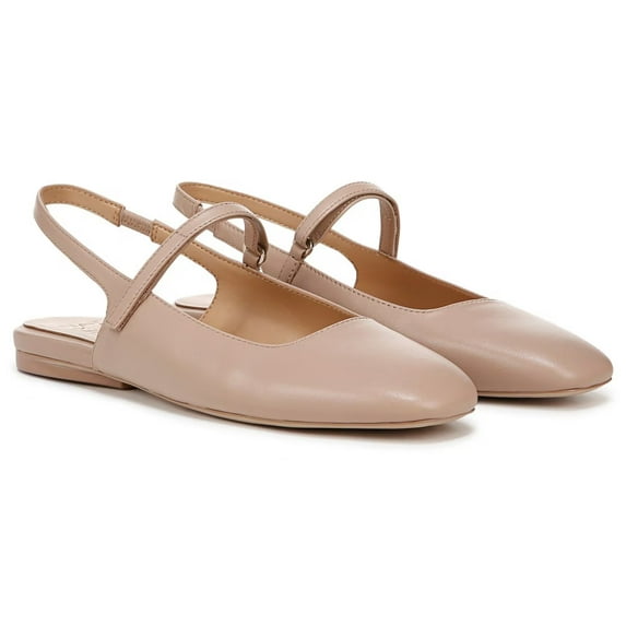 Naturalizer Womens Connie Mary Jane Slingback Ballet Flat Vintage Mauve 10M