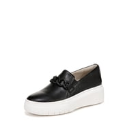 Naturalizer Womens Daphne Slip-On Platform Sneaker Black Pebble 7M