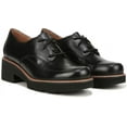 thumbnail image 1 of Naturalizer Womens Darry Lace Up Lug Sole Oxford Loafers Black Leather 10.5M, 1 of 5