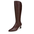thumbnail image 1 of Naturalizer Women's Deesha Knee High Boot Chocolate Bar Narrow Calf  7.5M, 1 of 5