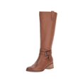 thumbnail image 1 of Naturalizer Womens Dev Leather Almond Toe Knee High Fashion Boots, 1 of 5
