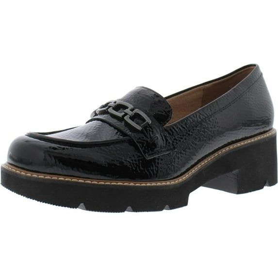 Naturalizer Womens Diedre Loafers Black 11W