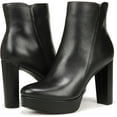 thumbnail image 1 of Naturalizer Womens Flavio Platform Dress Ankle Boot Black Leather 8.5M, 1 of 5
