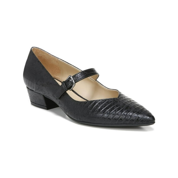 Naturalizer Womens Florencia Faux Leather Lizard Embossed Pumps