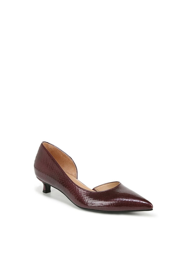 Womens Gallent Kitten Heel Pump - Medium & Wide Width