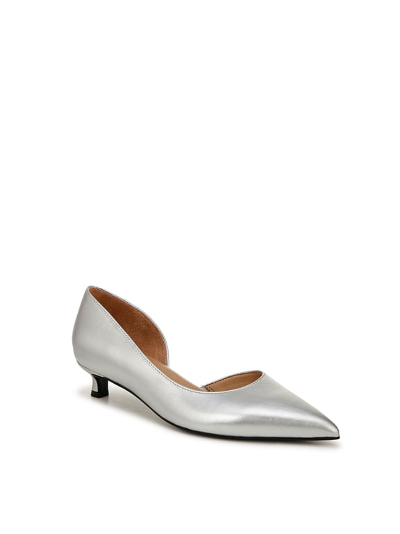 Womens Gallent Kitten Heel Pump - Medium & Wide Width