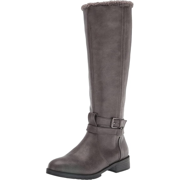 Naturalizer Womens Garrisoncozy Mid Calf Boot 8.5 Wide Grey
