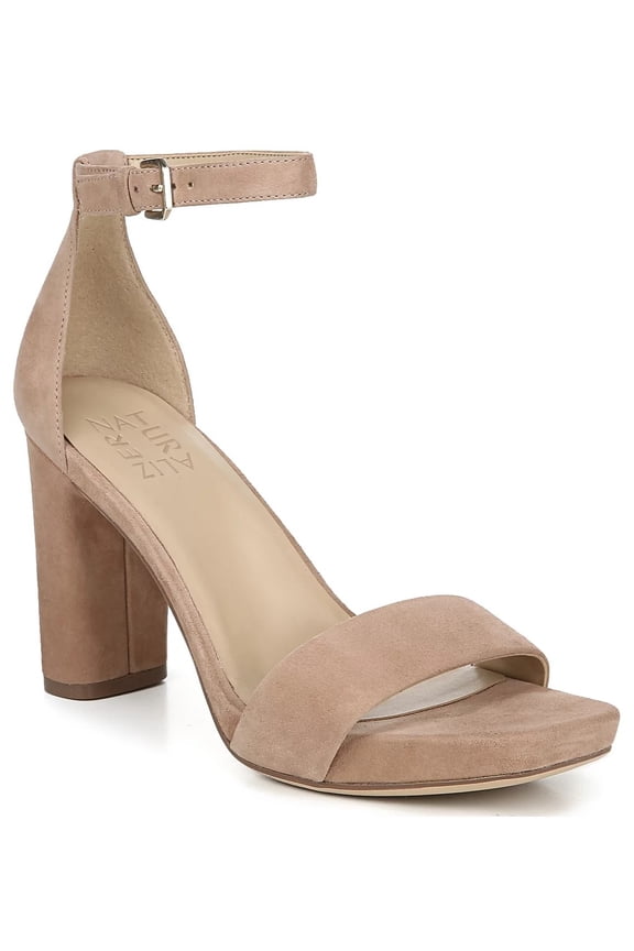 Women's Joy Heeled Sandals Gingersnap Brown Suede 11M