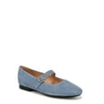 thumbnail image 1 of Naturalizer Womens Kelly Mary Jane Flat - Medium & Wide Width, 1 of 9