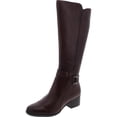 thumbnail image 1 of Naturalizer Womens Koka Leather Riding Knee-High Boots Brown 10 Medium (B,M), 1 of 3