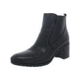 thumbnail image 1 of Naturalizer Womens Laura Leather Block Heel Ankle Boots, 1 of 3