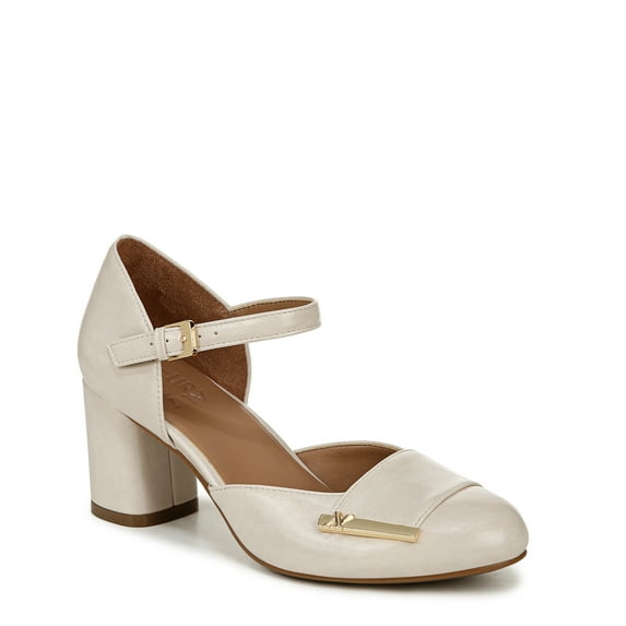 Naturalizer Womens Lavish Ankle Strap Pumps - Medium & Wide Width