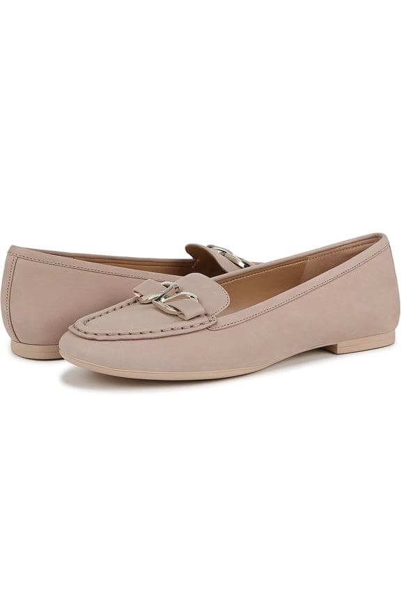 Womens Layla Slip On Loafer Warm Fawn Tan Nubuck 7M