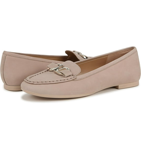 Naturalizer Womens Layla Slip On Loafer Warm Fawn Tan Nubuck 8W