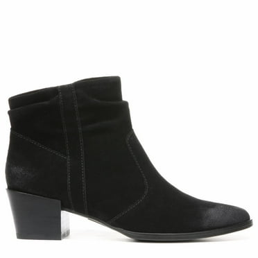Naturalizer Womens Leather Block Heel Ankle Boots