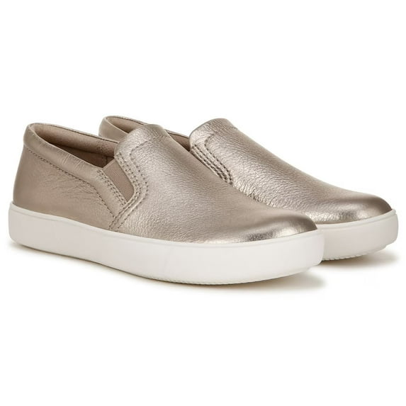 Naturalizer Womens Marianne Fashion Slip On Sneaker Warm Silver 6.5 W