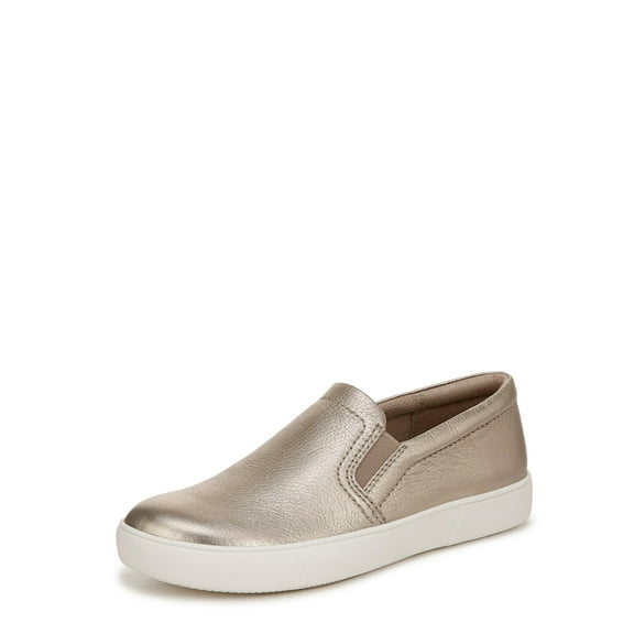 Naturalizer Womens Marianne Fashion Slip On Sneaker Warm Silver 9.5 W