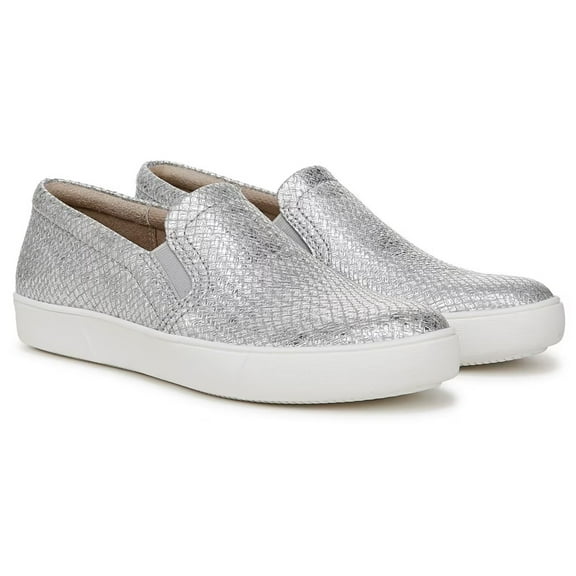 Naturalizer Womens Marianne Sneaker Urban Mist Grey Leather 12 W