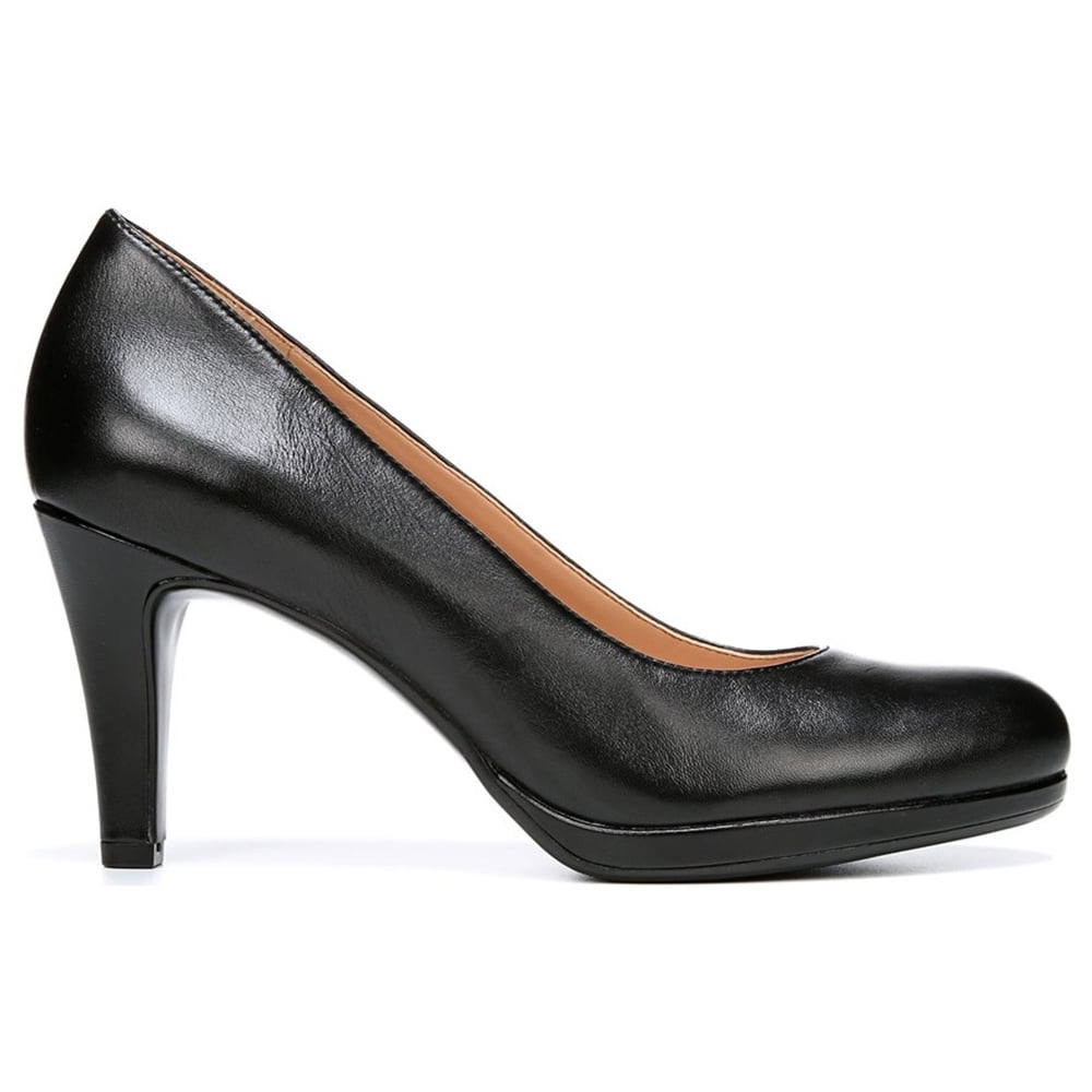 (取寄) ナチュラライザー レディース ミッシェル Naturalizer women  Michelle Classic Navy Leather Naturalizer Women's Michelle Pumps Navy Leather 6.5M - Walmart.com