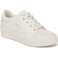 thumbnail image 1 of Naturalizer Womens Morrison Logo Lace Up Sneaker Warm White/White Leather 10M, 1 of 5