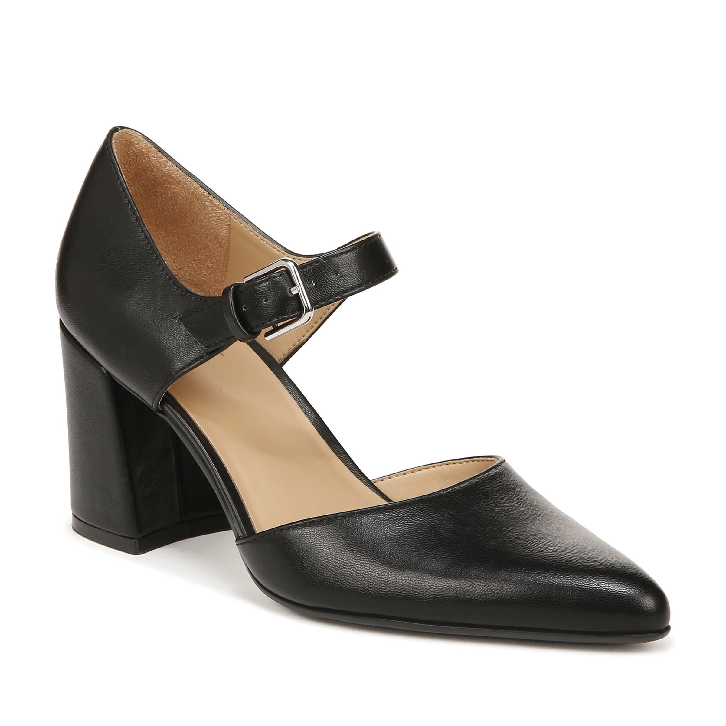 Mary Jane Naturalizer Betty Pump FLORAL Pansy Women's Wide Width