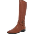 thumbnail image 1 of Naturalizer Womens Rena Leather Narrow Calf Knee-High Boots, 1 of 3