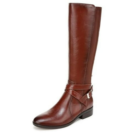 Naturalizer Women's Rena 2 Riding Boot Deep Saddle Brown 5M