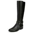 thumbnail image 1 of Naturalizer Women's Rena 2 Riding Boot Black Leather Wide Calf 7.5W, 1 of 5