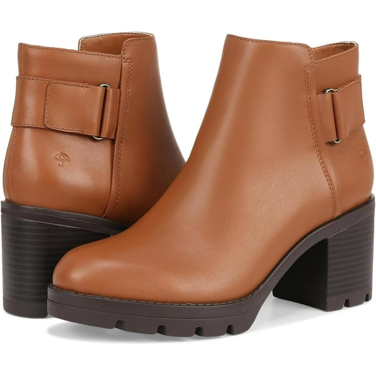 Naturalizer Veeda Bootie Cider Leather Size 8 1 2