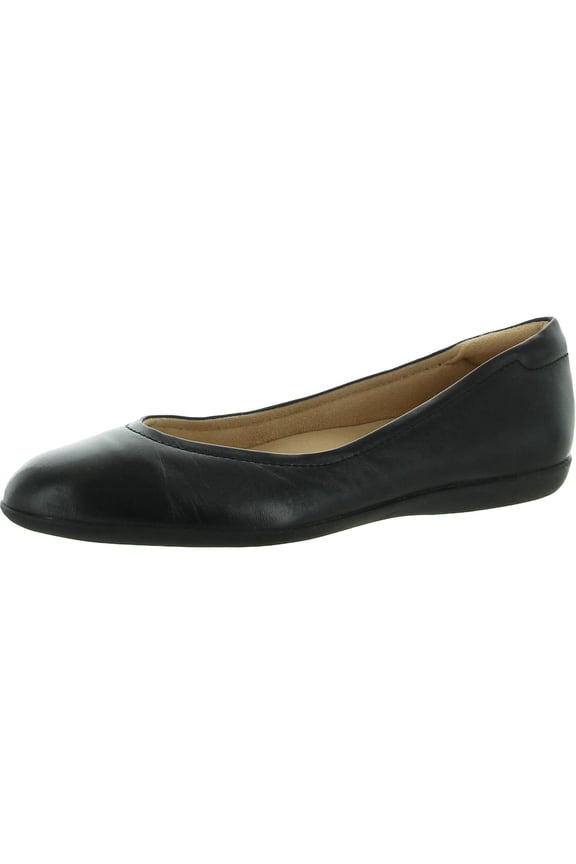 Women's Vivienne Ballet Flats Black Leather 7M