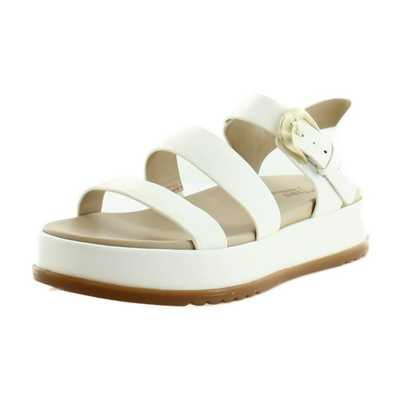 Naturalizer Zizi Women's Sandals White Faux Leather Size 9 W