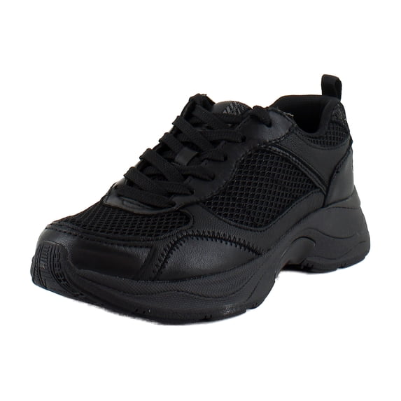Naturalizer Zoie Women's Fashion Sneakers Black Mesh/Leather Size 8 W