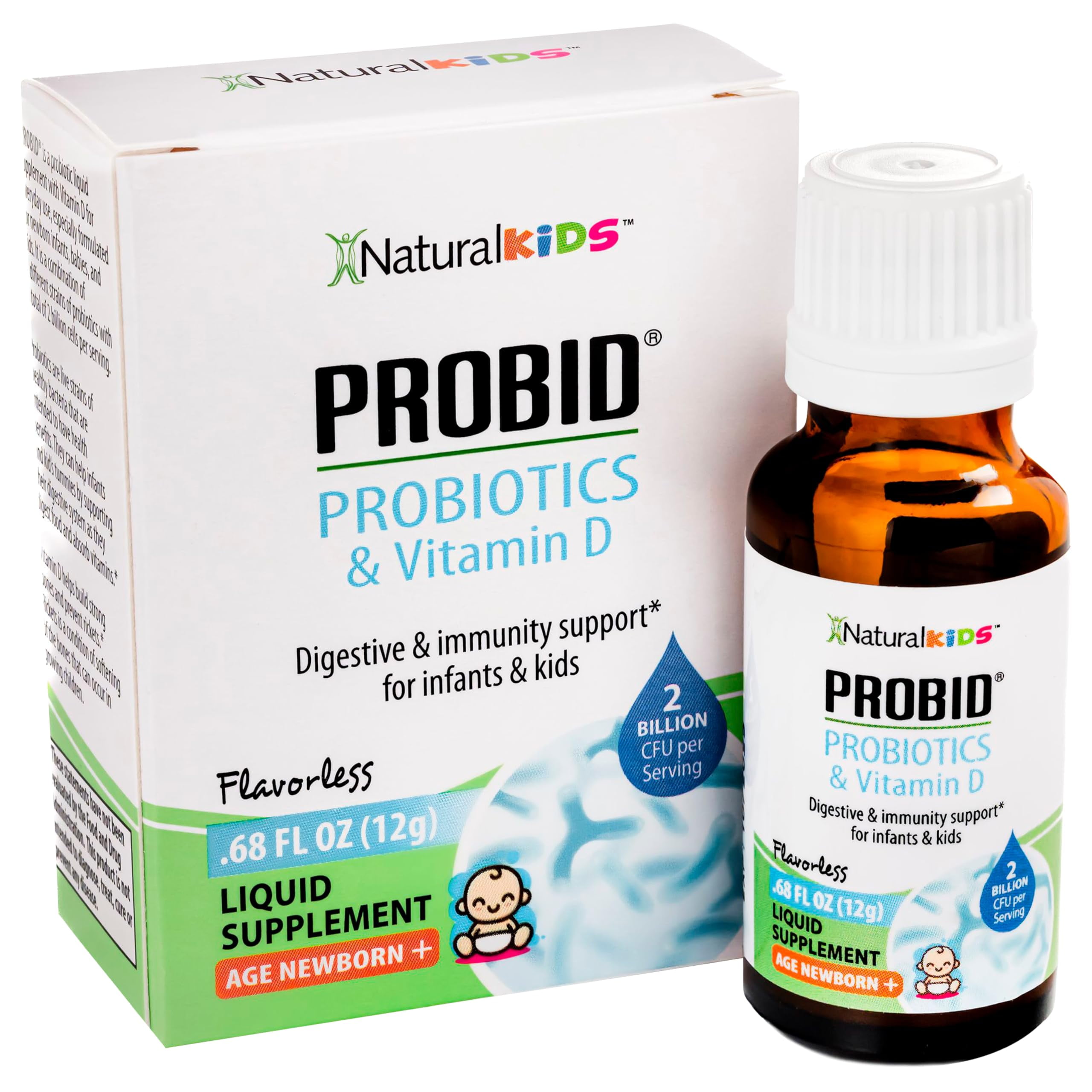 Naturalkids Probid Baby Probiotic Drops with Vitamin D Newborn