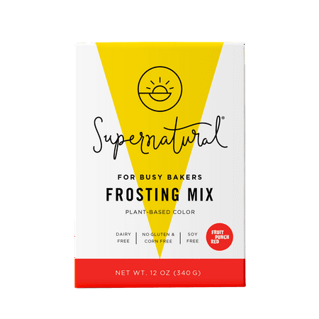 Naturally Colorful Frosting Mix, Fruit Punch Red