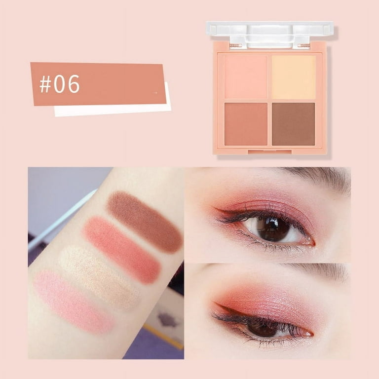 Naturally Eyeshadow Palette Highly Pigmented Eye Makeup Palette For Women's  Gift 06 # Milk Tea Tray