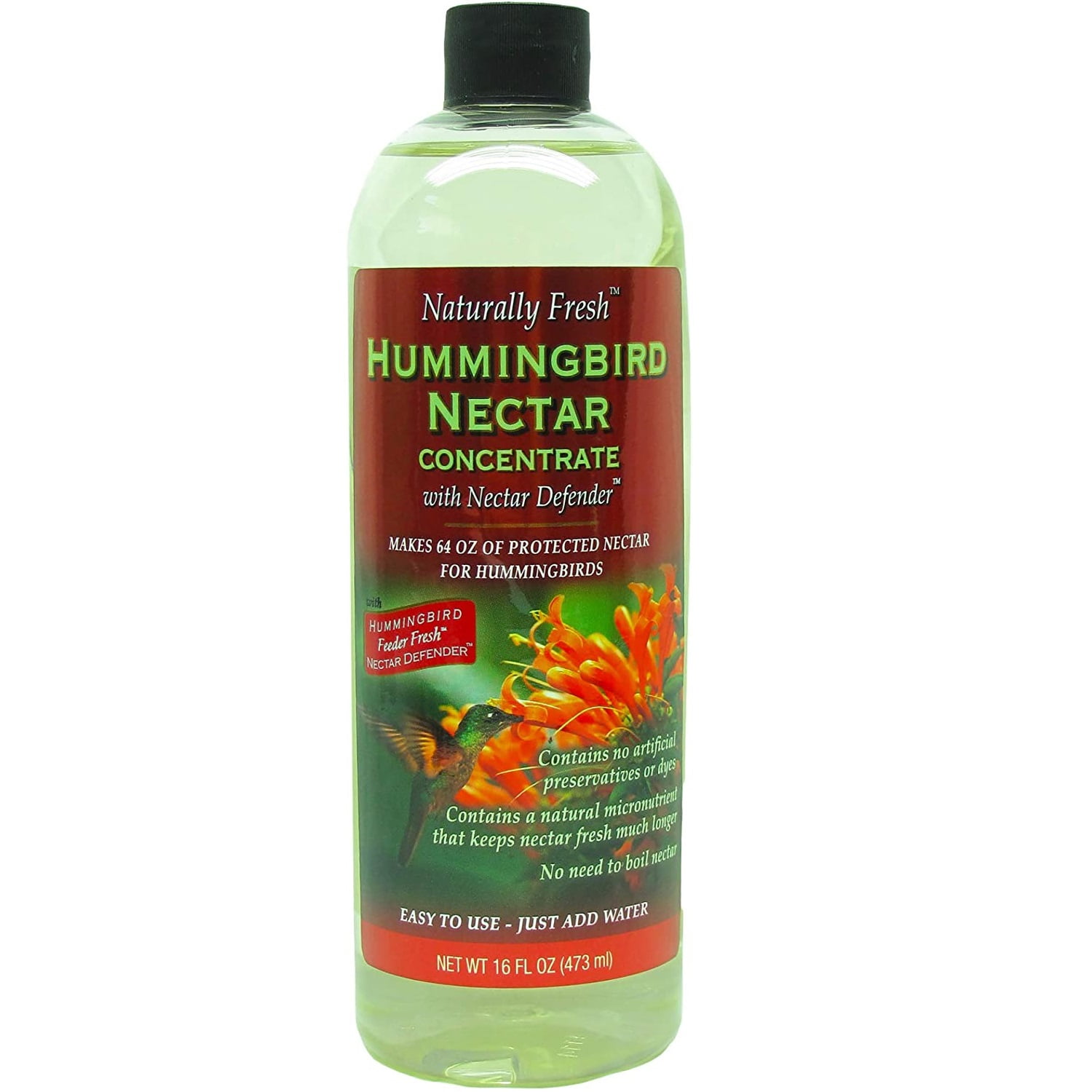 Naturally Fresh Hummingbird Nectar Liquid Concentrate with Nectar