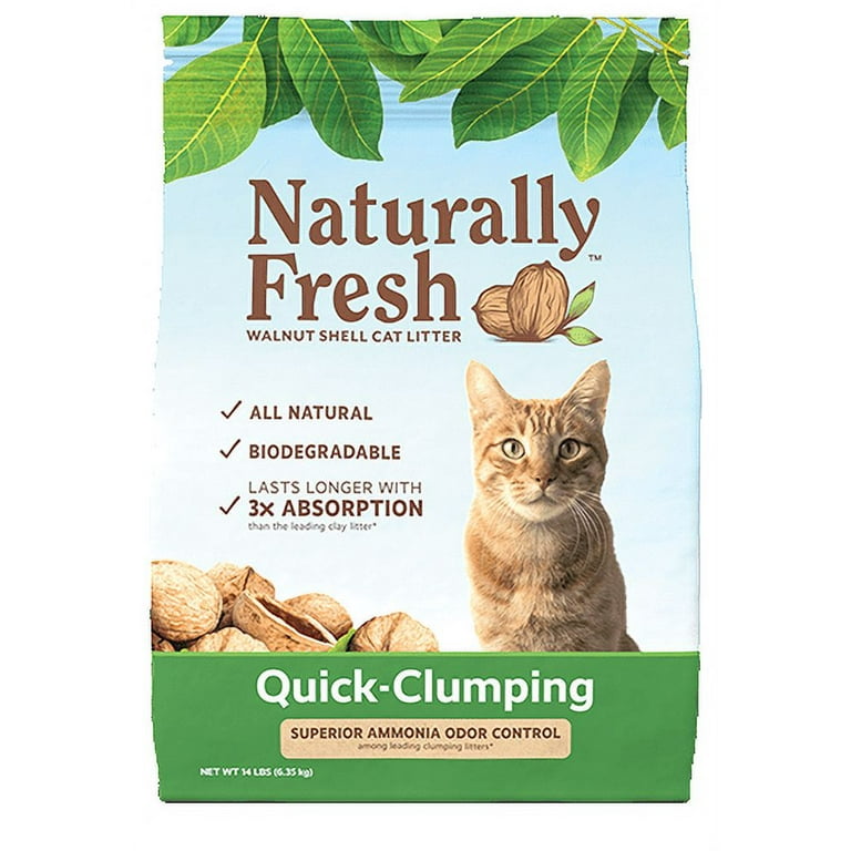 Naturally Fresh Walnut Based Quick Clumping Cat Litter Naturally Fresh Walnut Based Quick Clumping Cat Litter