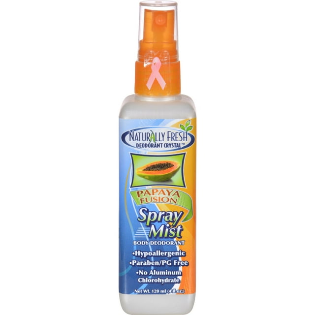 Naturally Fresh Spray Mist Body Deodorant Papaya Fusion - 4 fl oz