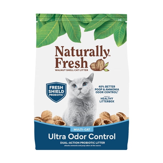 Naturally Fresh Ultra Odor Control Quick-Clumping Natural Multi-Cat ...