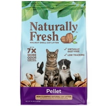 Naturally Fresh Walnut-Based Pellet Non-Clumping Cat Litter 26 lb. Bag
