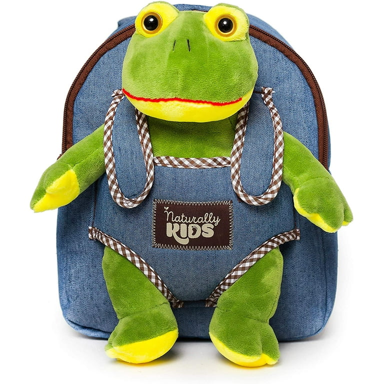 Kids Plush Toddler Frog Backpack