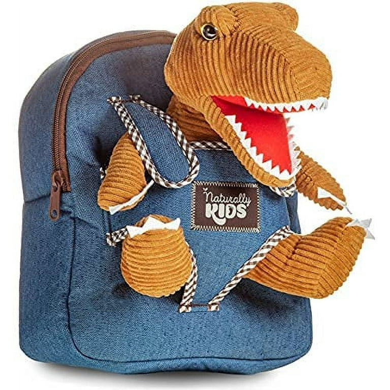 🎅🏽 Kids' Backpack with Plush Animal Toys — Christmas gifts for kids – 🦖  Naturally KIDS backpacks with plush dinosaur toys & unicorn gifts 🦄