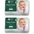thumbnail image 1 of Naturally Natures Diaper Liners - 200 Sheets (2 Pack), 1 of 7