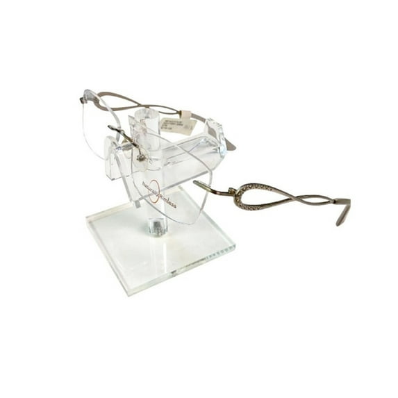 Naturally Rimless Men's Eyeglasses Frame Rimless Metal ATP 51-17-140