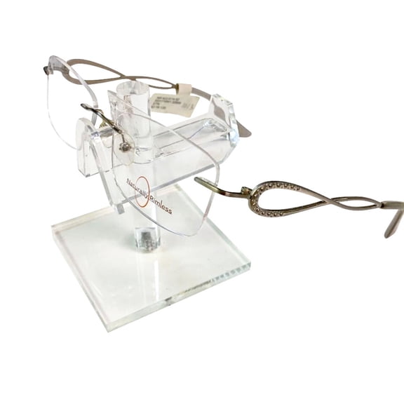 Naturally Rimless Sophisticated Eyeglasses Size 51-17-140 Rimless Frame