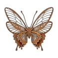 thumbnail image 1 of Naturally Rusted Metal Butterfly Wall Decorations,Waterproof for Garden Landscapes Pond Flower Beds, 1 of 7