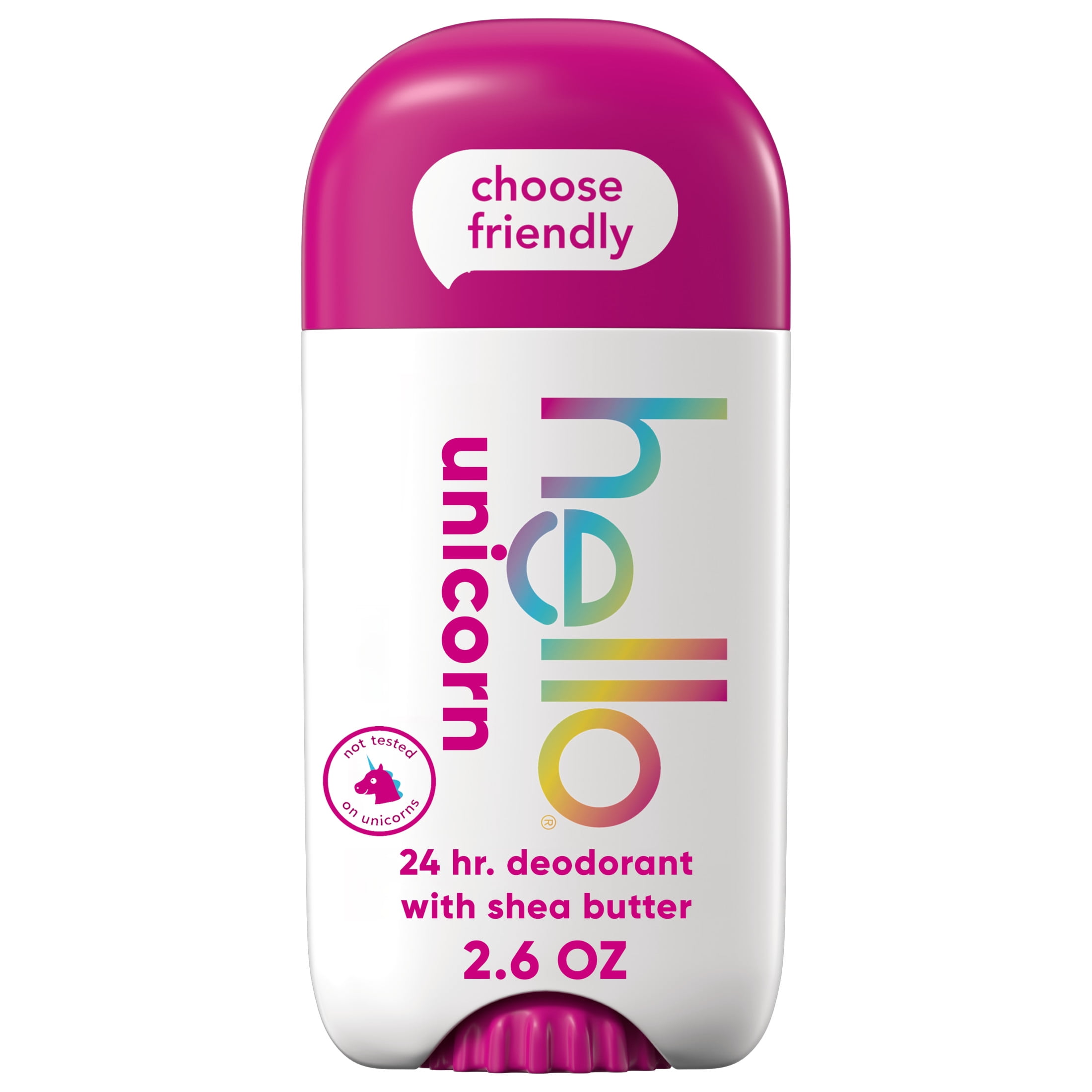Naturally Scented hello Unicorn Deodorant 2.6 oz - Walmart Business ...